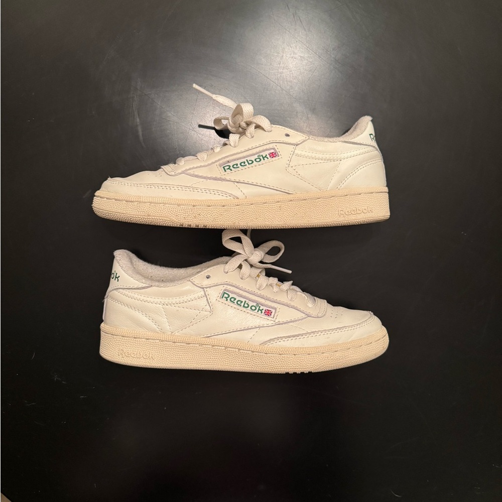 Reebok Off White Club C 85 Vintage Shoes